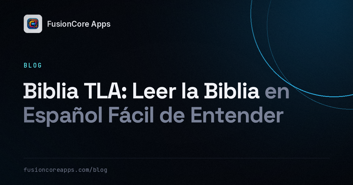 Biblia TLA: Leer la Biblia en Español Fácil de Entender
