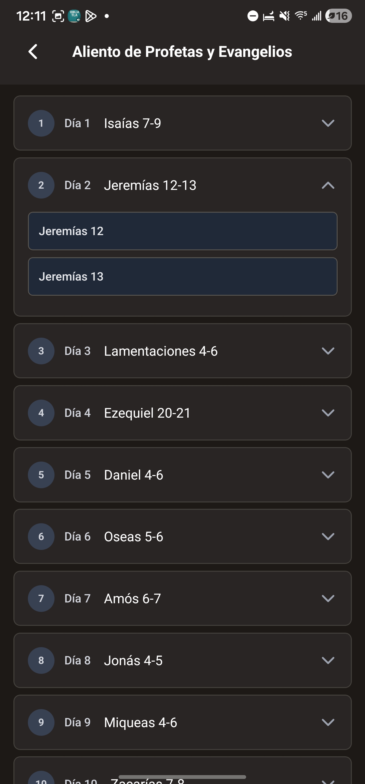 Biblia TLA — Spanish Bible App screenshot 5