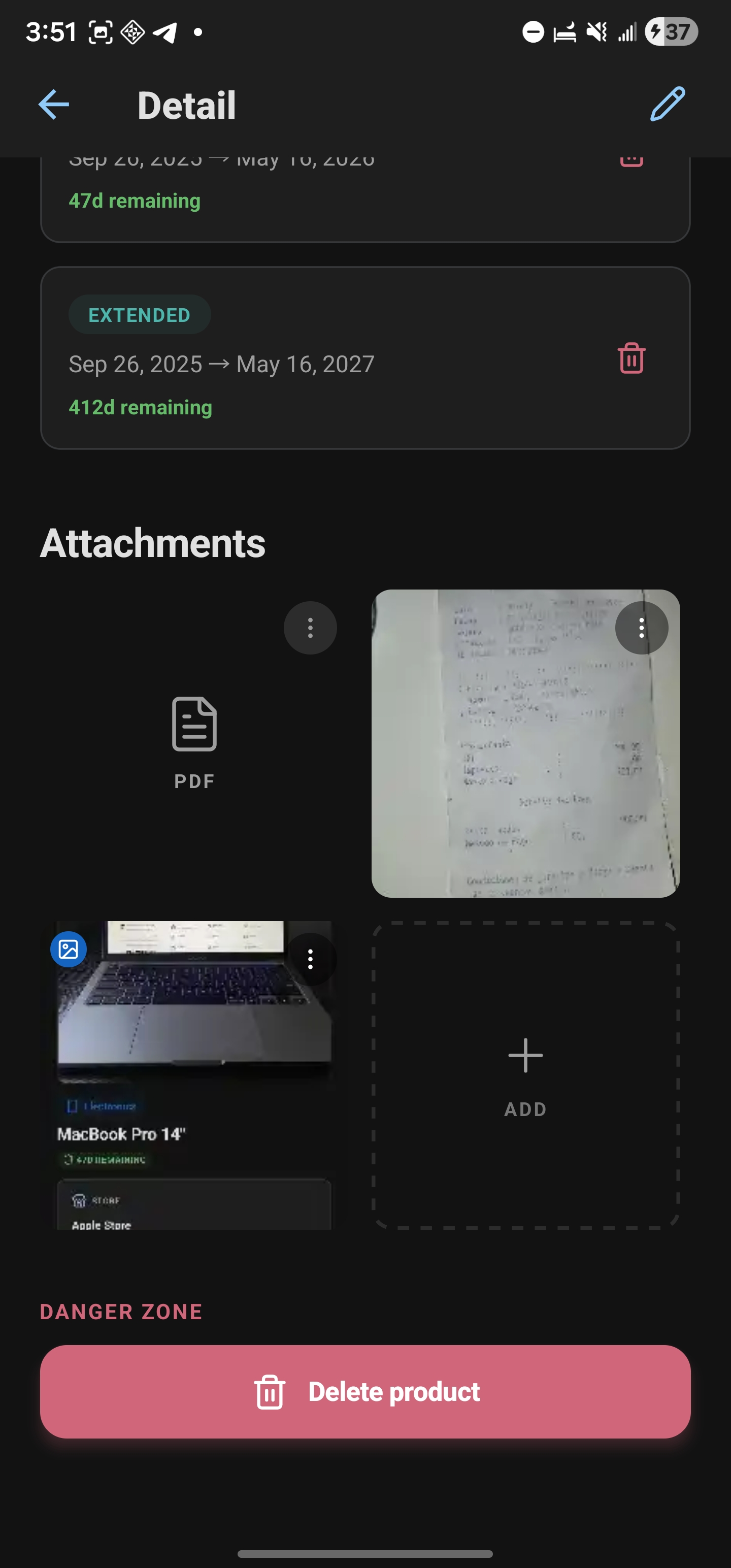 Claimly: Warranty Scanner & Receipt Tracker screenshot 6