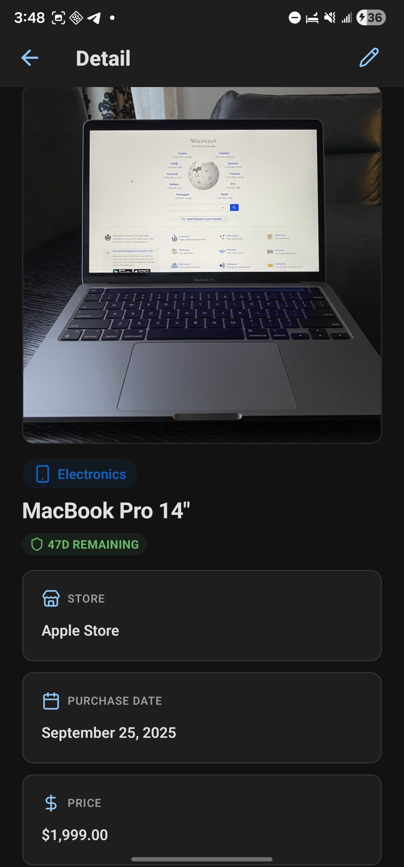 Claimly: Warranty Scanner & Receipt Tracker screenshot 5
