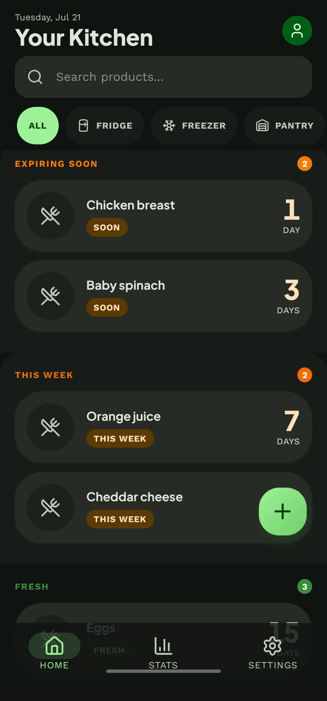 Expiroo: Food Expiry Tracker screenshot 1